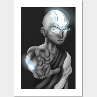 Avatar Aang Posters and Art
